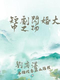 短剧闪婚大佬掌中之物