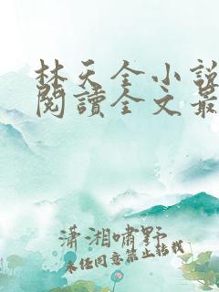 林天全小说免费阅读全文最新章节 林天全小说免费阅读全文最新章节