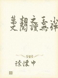 万相之王小说全文阅读无弹窗