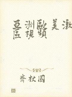 亚洲欧美激情专区视频