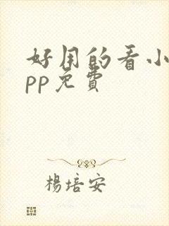 好用的看小说app免费
