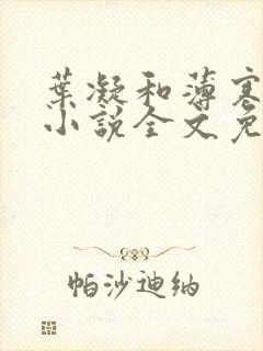 叶凝和薄寒年的小说全文免费阅读无弹窗