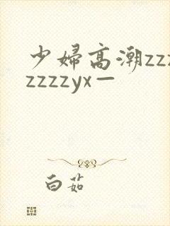 少妇高潮zzzzzzzyx—