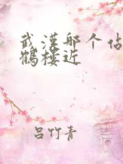 武汉哪个站离黄鹤楼近