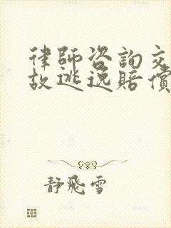 律师咨询交通事故逃逸赔偿 律师咨询交通事故逃逸赔偿