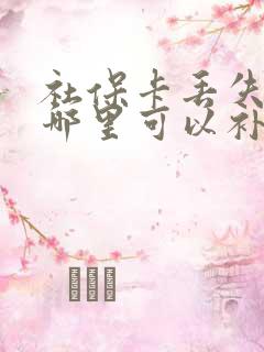 社保卡丢失了去哪里可以补办