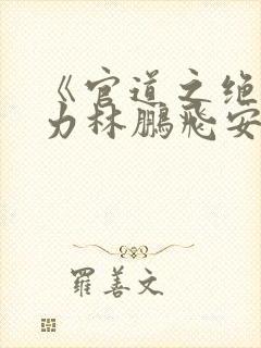 《官道之绝对权力林鹏飞安江》系列小说