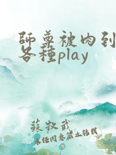 师尊被肉到失禁各种play 师尊被肉到失禁各种play