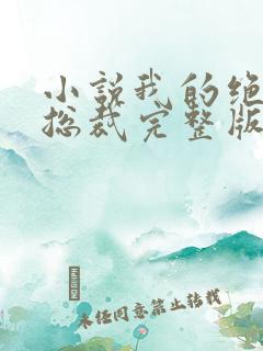小说我的绝色女总裁完整版