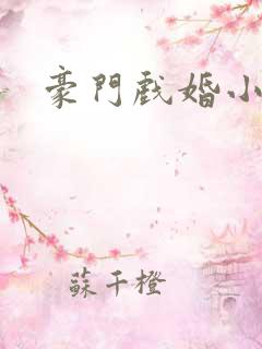 豪门戏婚小说