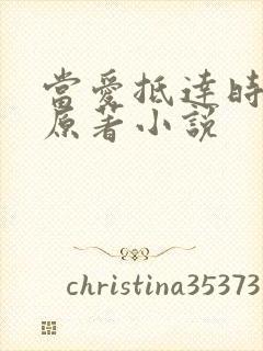 当爱抵达时短剧原著小说