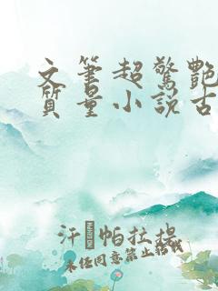 文笔超惊艳的高质量小说古代言情
