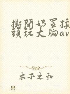 撕开奶罩揉吮奶头玩大胸av