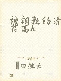 被调教的清纯校花高h