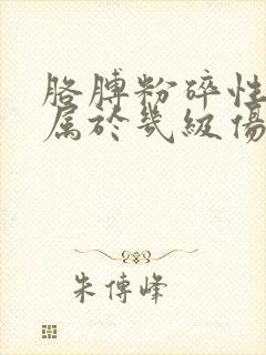 胳膊粉碎性骨折属于几级伤残