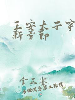 王安太子穿越最新章节