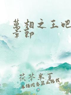 万相之王吧最新章节