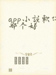 app小说软件哪个好