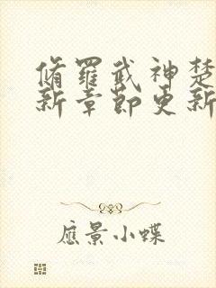 修罗武神楚枫最新章节更新了吗