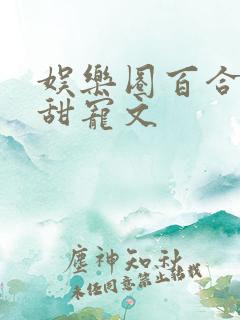 娱乐圈百合小说甜宠文