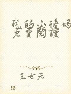 我的小后妈小说免费阅读
