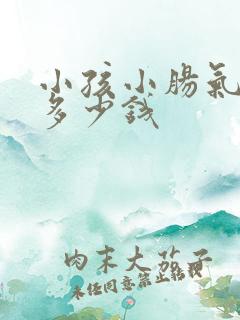 小孩小肠气手术多少钱