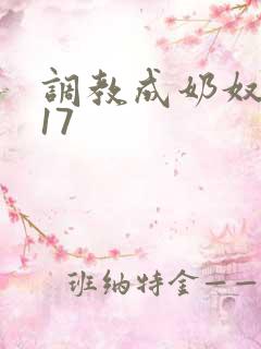 调教成奶奴1~17