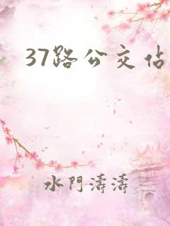 37路公交站点