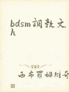 bdsm调教文h