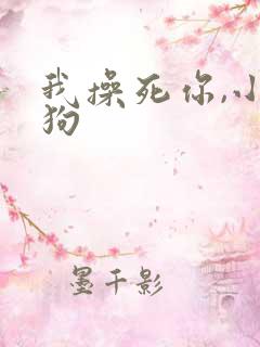 我操死你,小母狗