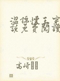 温锦怀王穿越小说免费阅读无弹窗