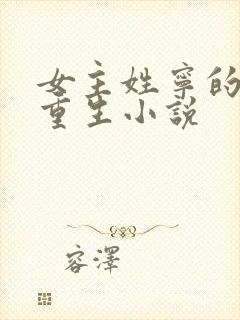 女主姓宁的古代重生小说