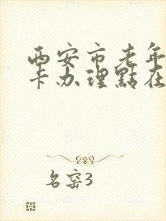 西安市老年乘车卡办理点在哪里