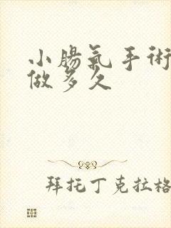 小肠气手术一般做多久