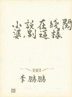 小说在线阅读老婆,别这样