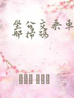 坐公交乘车码在哪扫码