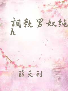 调教男奴纯肉纯h