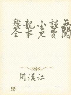 盘龙小说无弹窗全本免费阅读