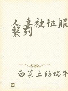 人妻被征服沦陷系列