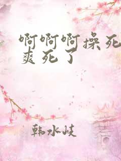啊啊啊操死我了爽死了