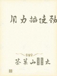 用力插使劲操