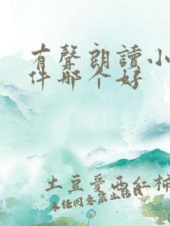 有声朗读小说软件哪个好 有声朗读小说软件哪个好
