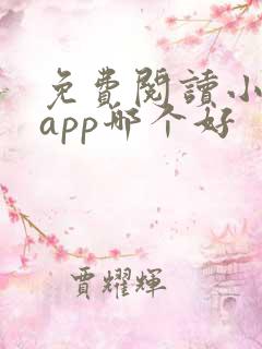 免费阅读小说的app哪个好 免费阅读小说的app哪个好