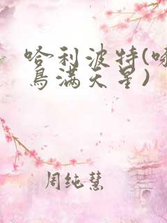 哈利波特(啄木鸟满天星)