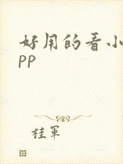 好用的看小说app