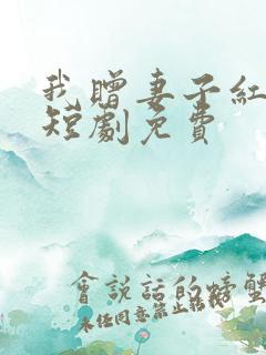 我赠妻子红缨枪短剧免费 我赠妻子红缨枪短剧免费