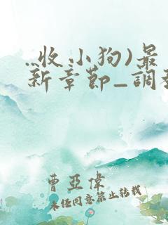 ..收小狗)最新章节_调教各类帅哥小狗全