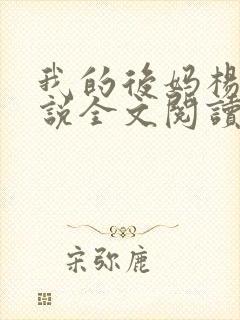 我的后妈杨彤小说全文阅读