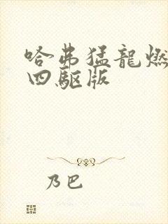 哈弗猛龙燃油版四驱版