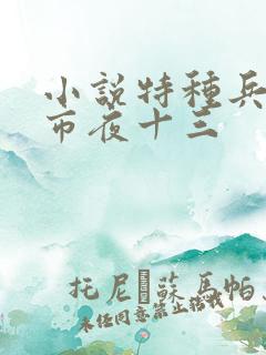 小说特种兵在都市夜十三 小说特种兵在都市夜十三